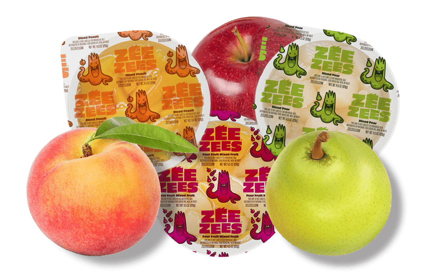 ShelfStable Fruit Cups Zee Zees